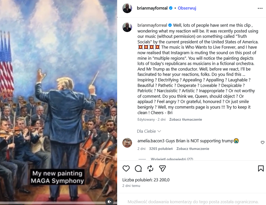 Brian May/Instagram
