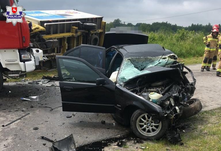 wypadek w miejscowości Siedliszcze