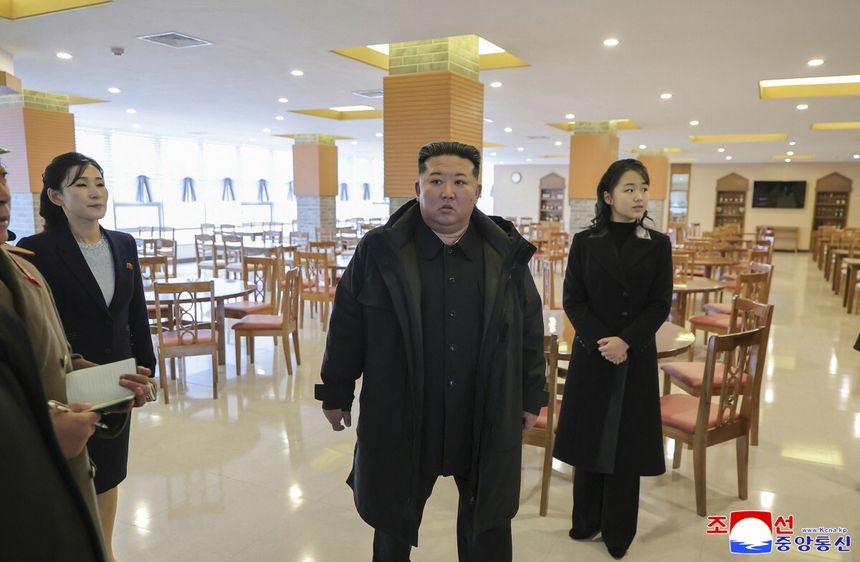 Korea Północna, Kim Dzong Un z córką
