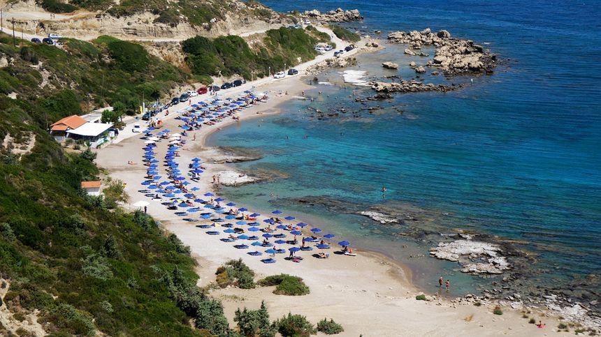 Plaża Faliraki