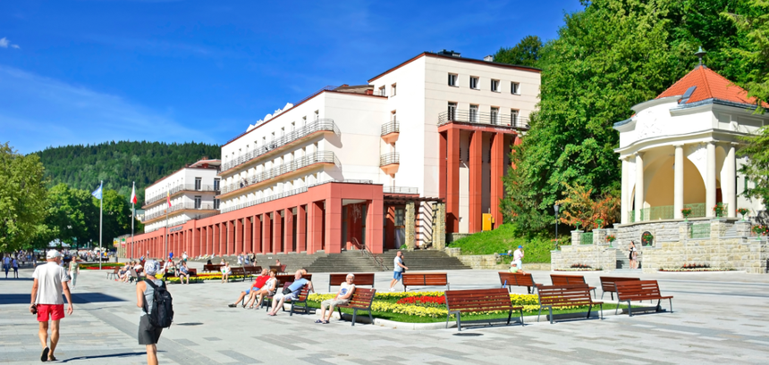 Krynica-Zdrój latem - zdjęcie