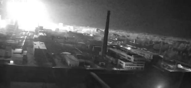 Czarnobyl, uderzenie drona