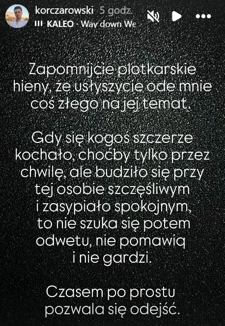 Piotr Korczarowski rozstał się z Marianną Schreiber