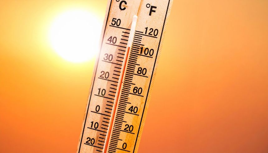 Upał, wysoka temperatura