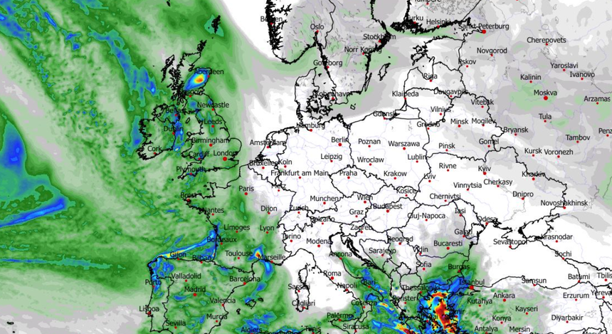 Suma opadów w ciągu 24 h 22.01