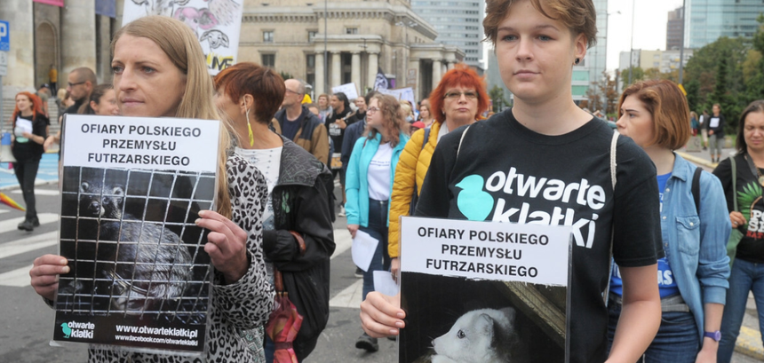 Warszawa 25.08.2018 Marsz na Rzecz Praw Zwierząt