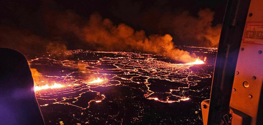 Islandia, wybuch wulkanu