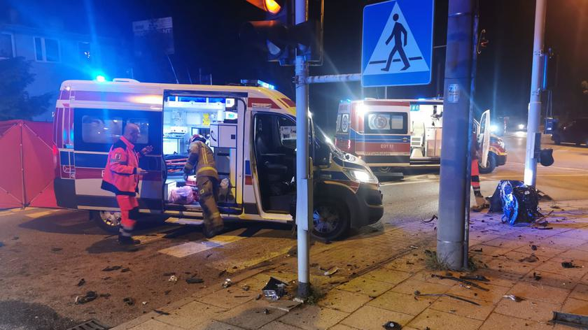 Wypadek w Zgierzu