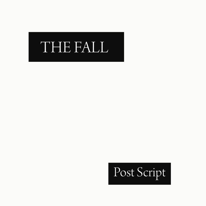 The Fall - Post Script - okładka płyty