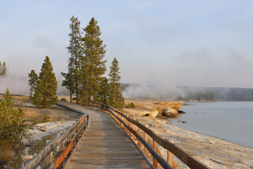 gejzery w Yellowstone