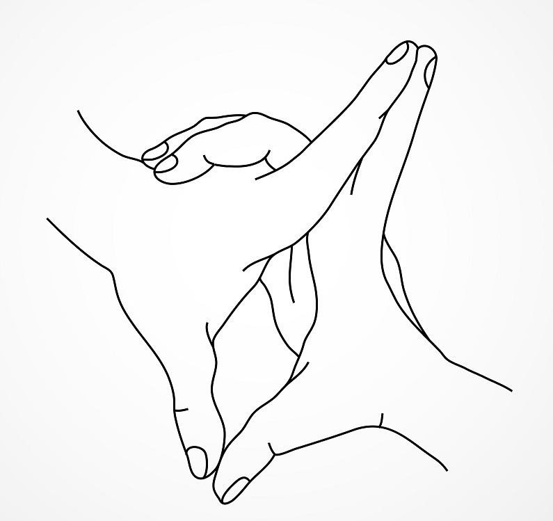 Shutterstock, Uttarabodhi mudra