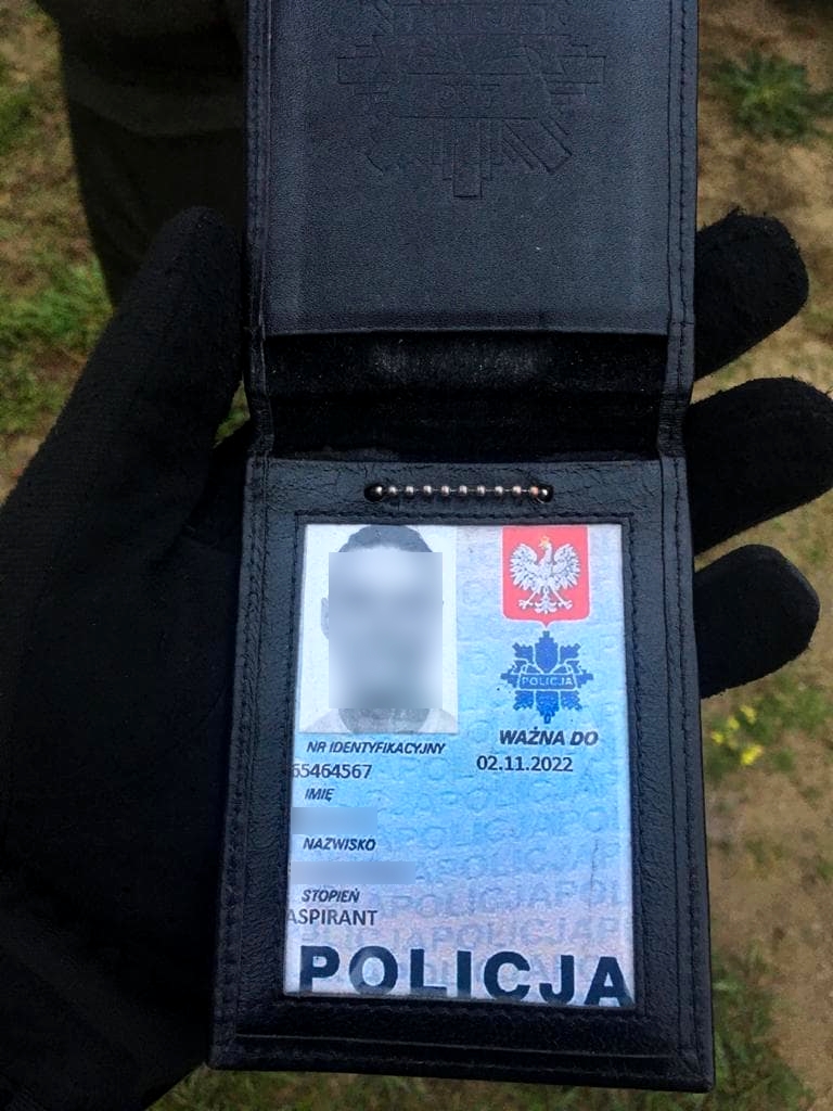 Udawał policjanta