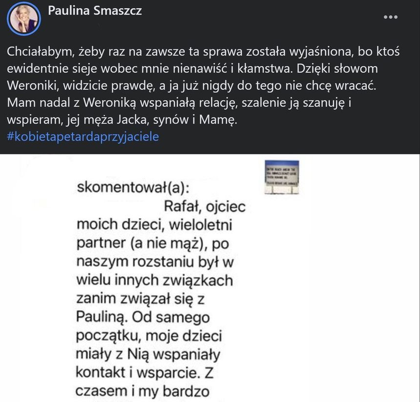 Paulina Smaszcz dementuje plotki