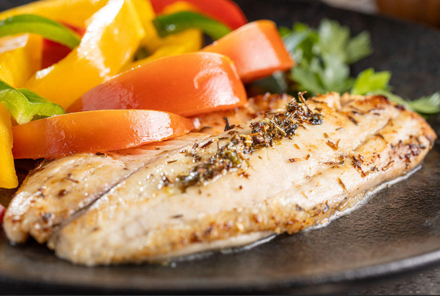grillowana tilapia