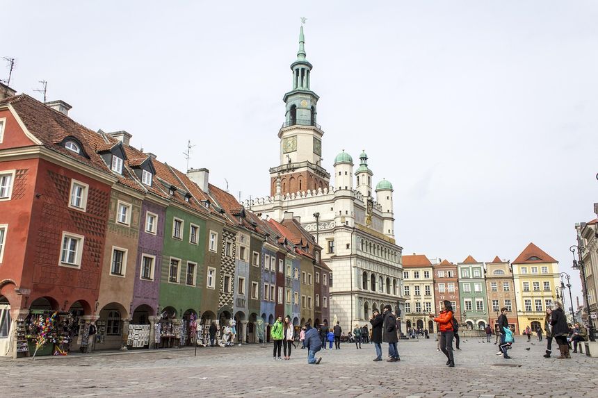 Poznań, rynek w Poznaniu