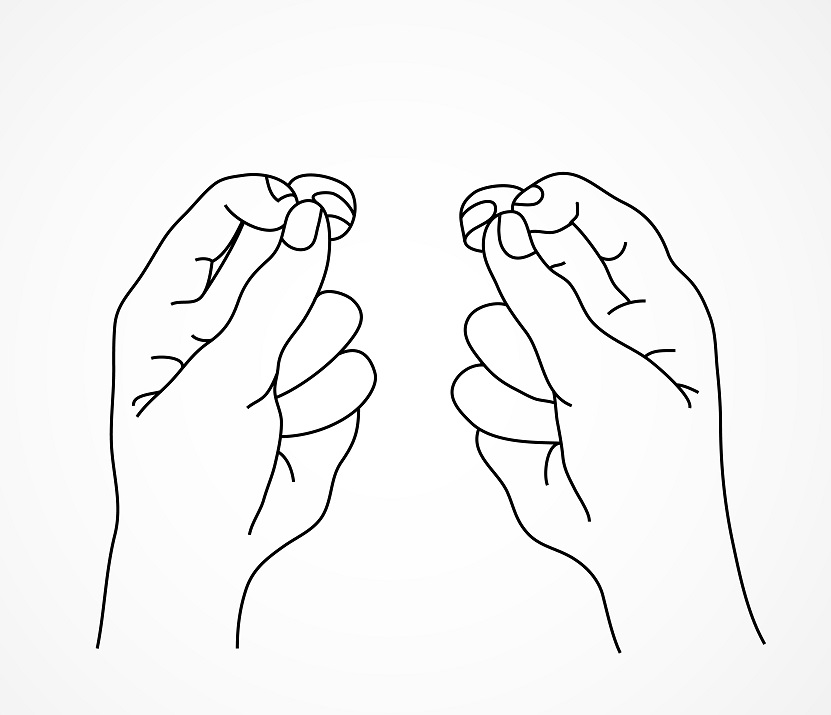 Shutterstock, Kubera mudra