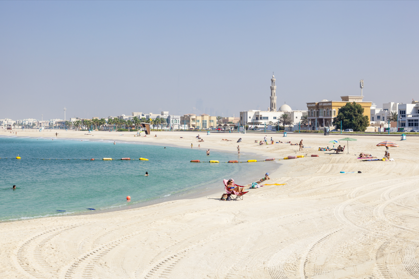 Dubaj, plaża Umm Suqeim