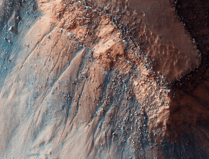 powierzchnia Marsa, obszar Gorgonum Chaos