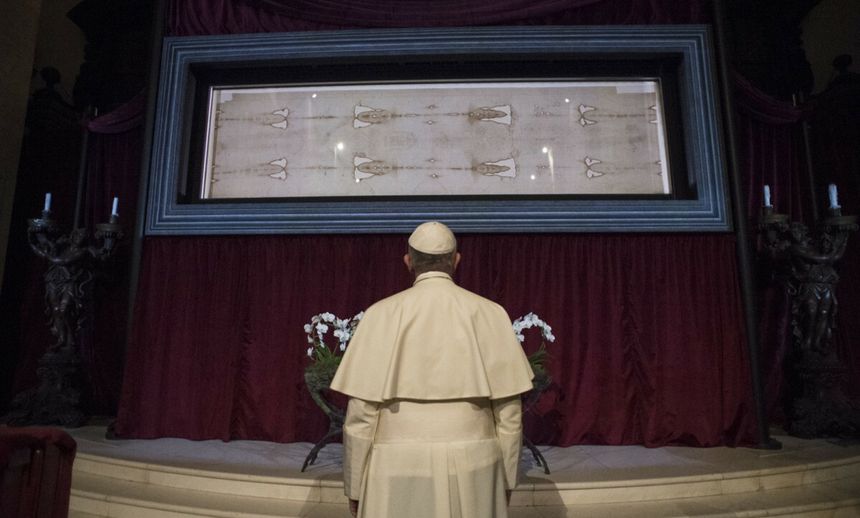 Całun Turyński i papież Franciszek
