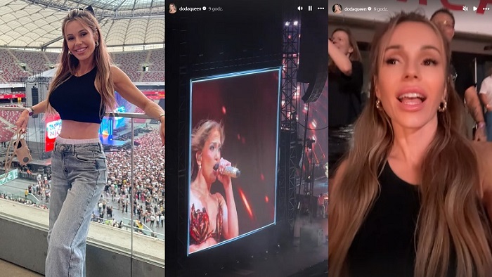 Doda na koncercie Jennifer Lopez