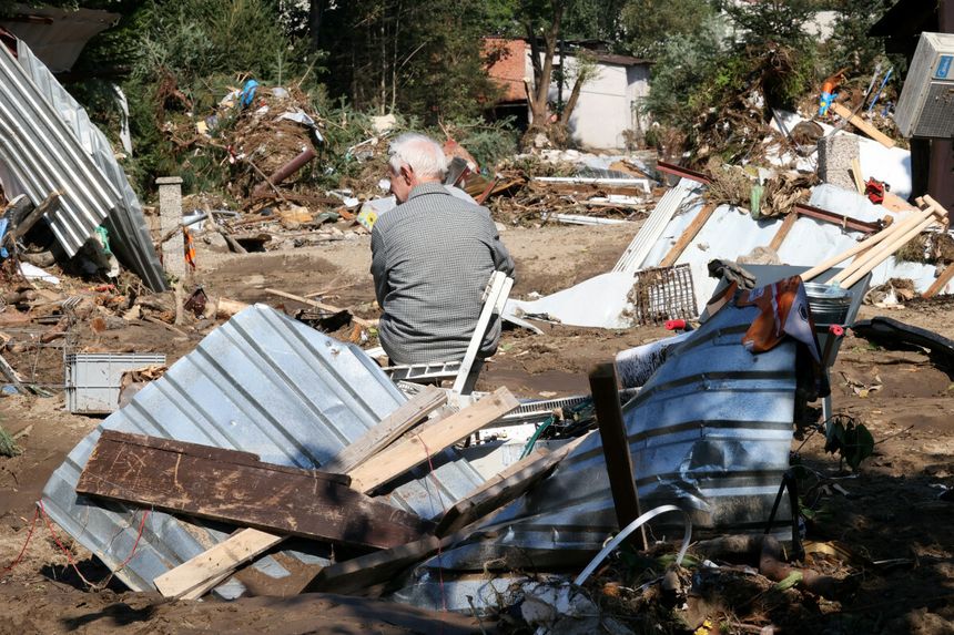 Stronie Śląskie po przejściu powodzi