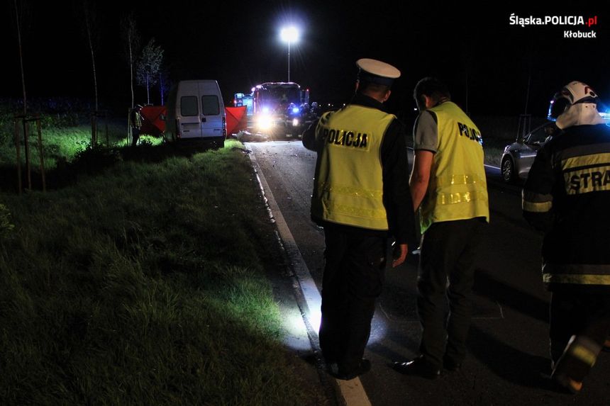Wypadek w Kłobucku
