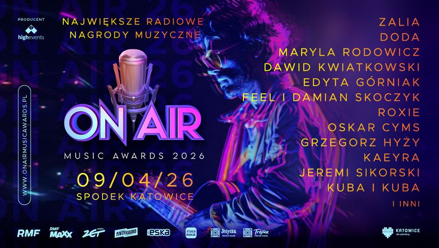 Głosowanie On Air Awards 2026