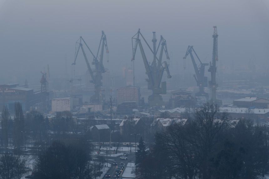 smog w Gdańsku, styczeń 2026