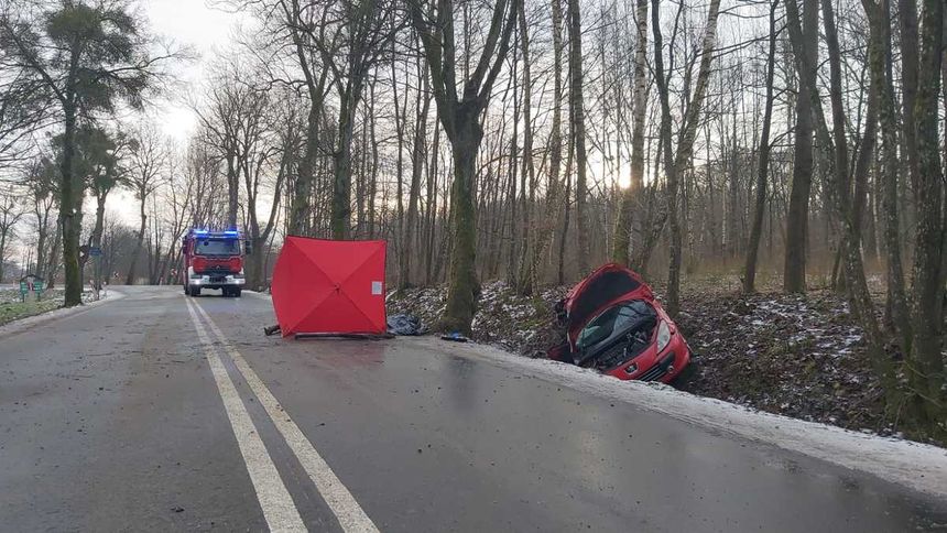 wypadek między Elblągiem a Młynarami