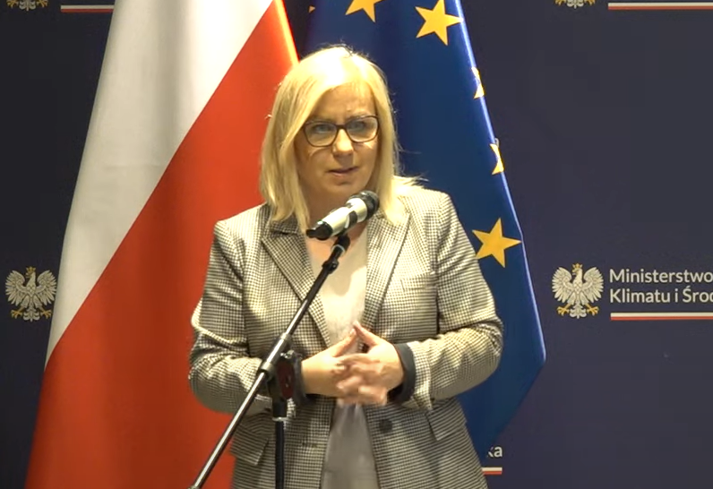 Paulina Hennig-Kloska podczas konferencji 6.05