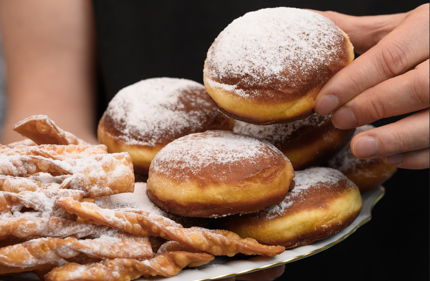 pączki i faworki w tłusty czwartek 2026