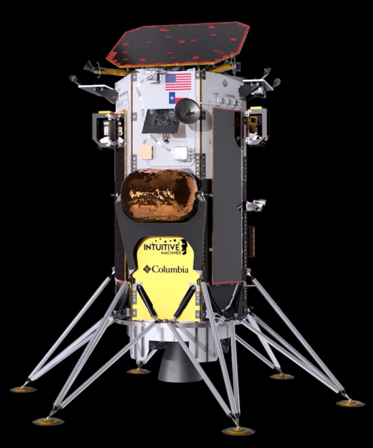 Intuitive Machines i NASA - lądownik Odyseusz