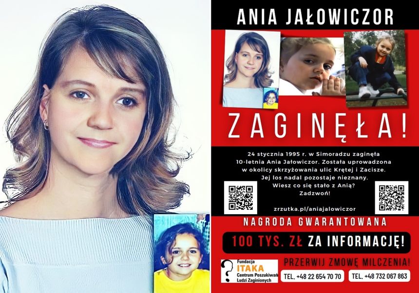 Tak dziś wyglądałaby zaginiona Ania Jałowiczor