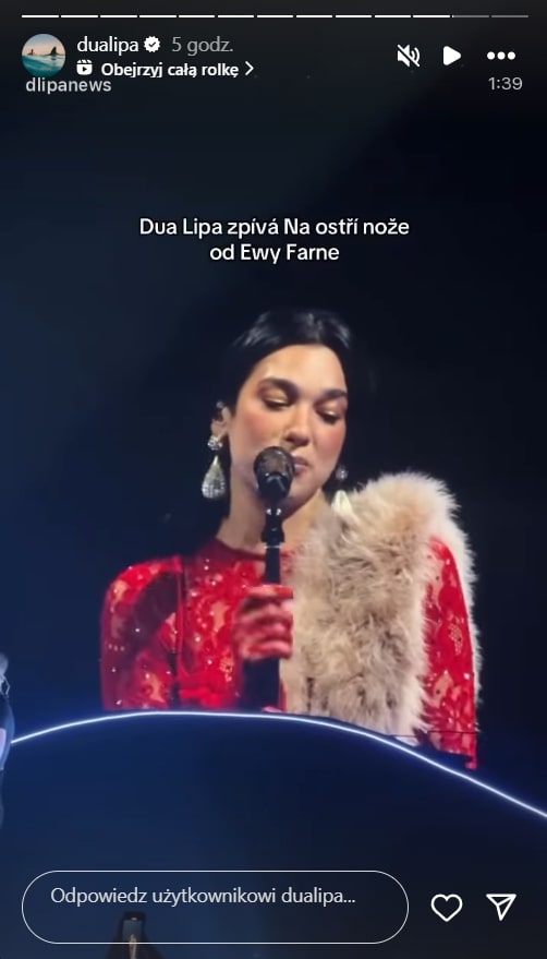 Fot. Instagram / @dualipa