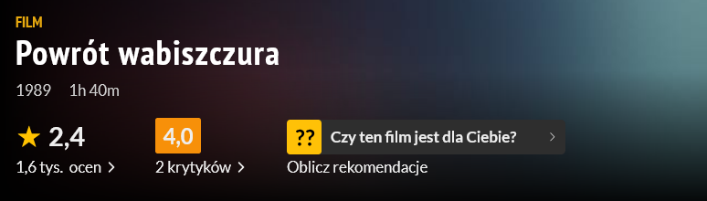 Powrót wabiszczura
