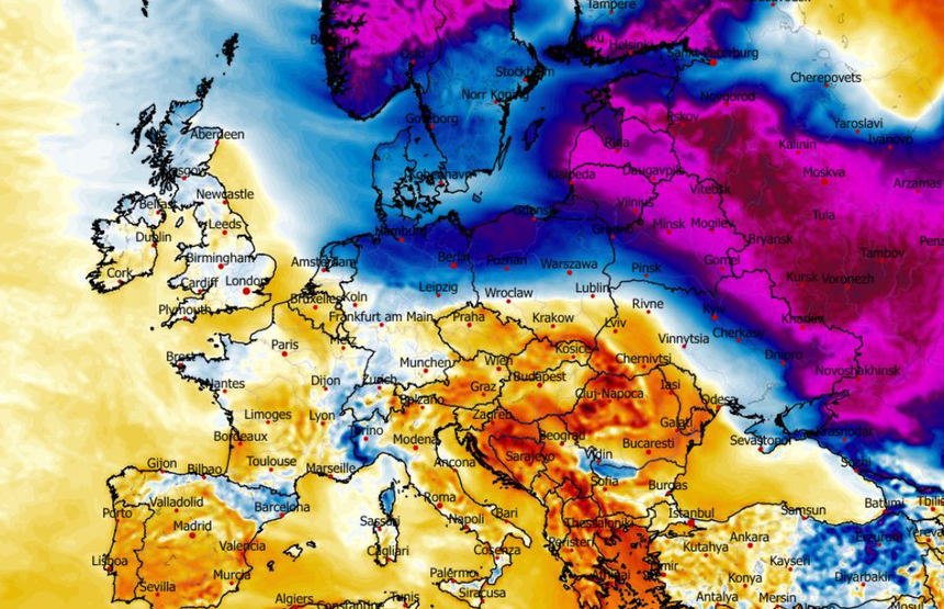 Anomalia temperatury mierzona na wysokości 2 m nad powierzchnią gruntu 04.02