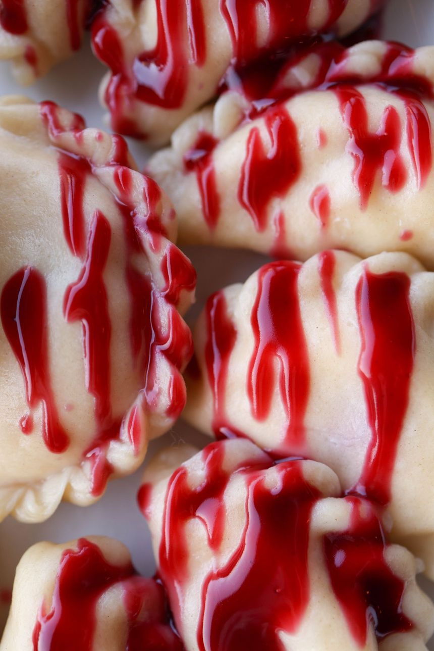 mrożone pierogi, uwaga na mom w składzie