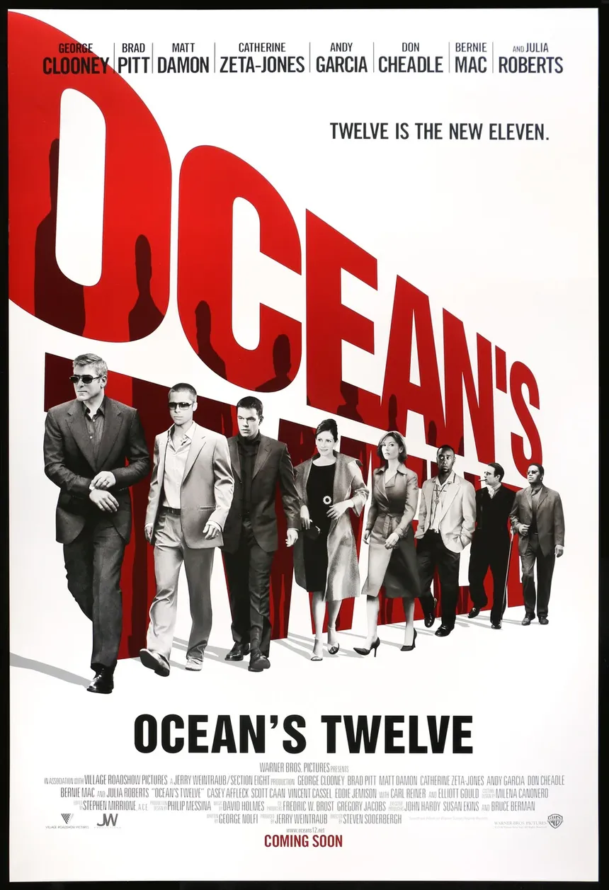 Ocean's Twelve - plakat filmu