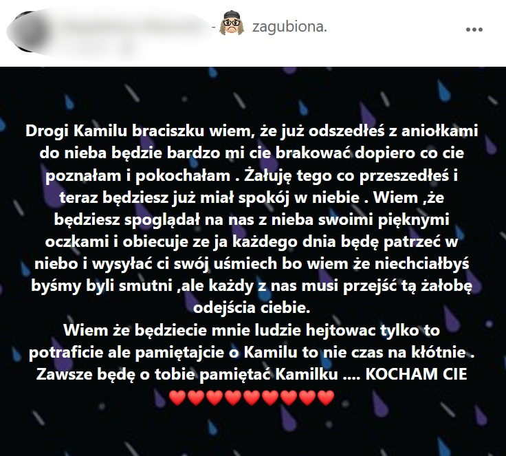 8-letni Kamil nie żyje