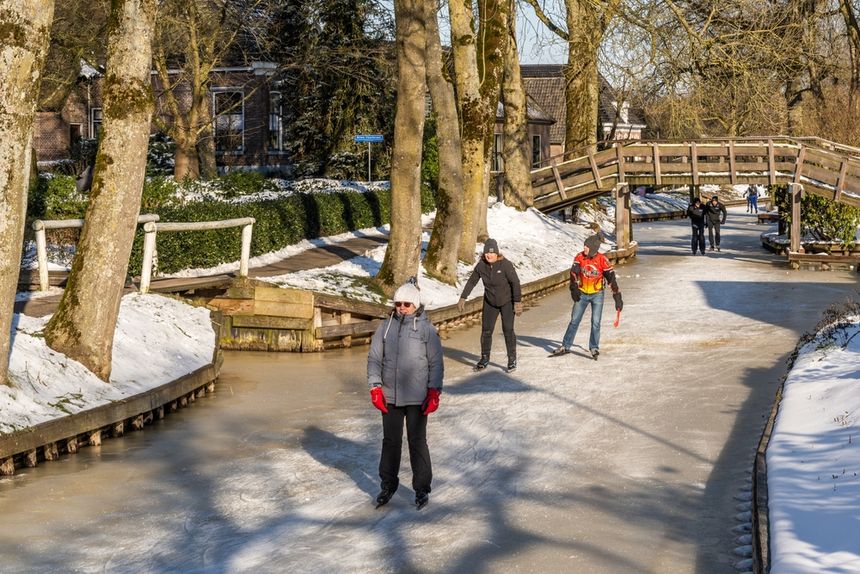 Giethoorn zimą