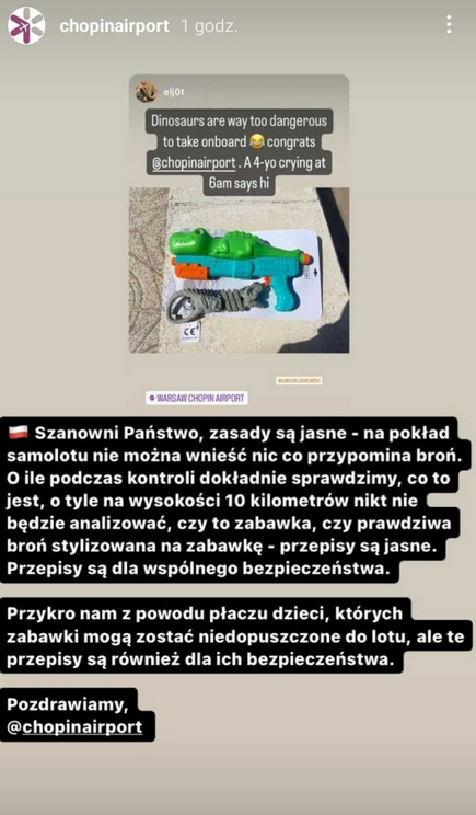 Lotnisko Chopina odpowiada po interwencji wobec 4-latka i jego ojca