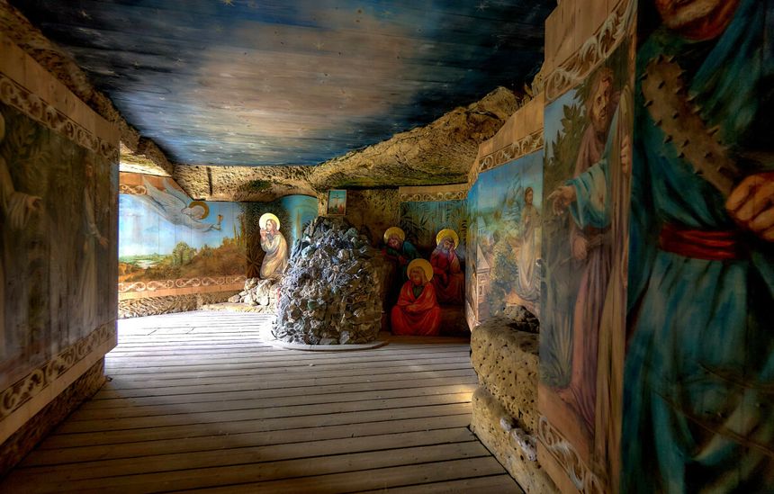 Czechy Skalny Zamek Sloup Rock Castle