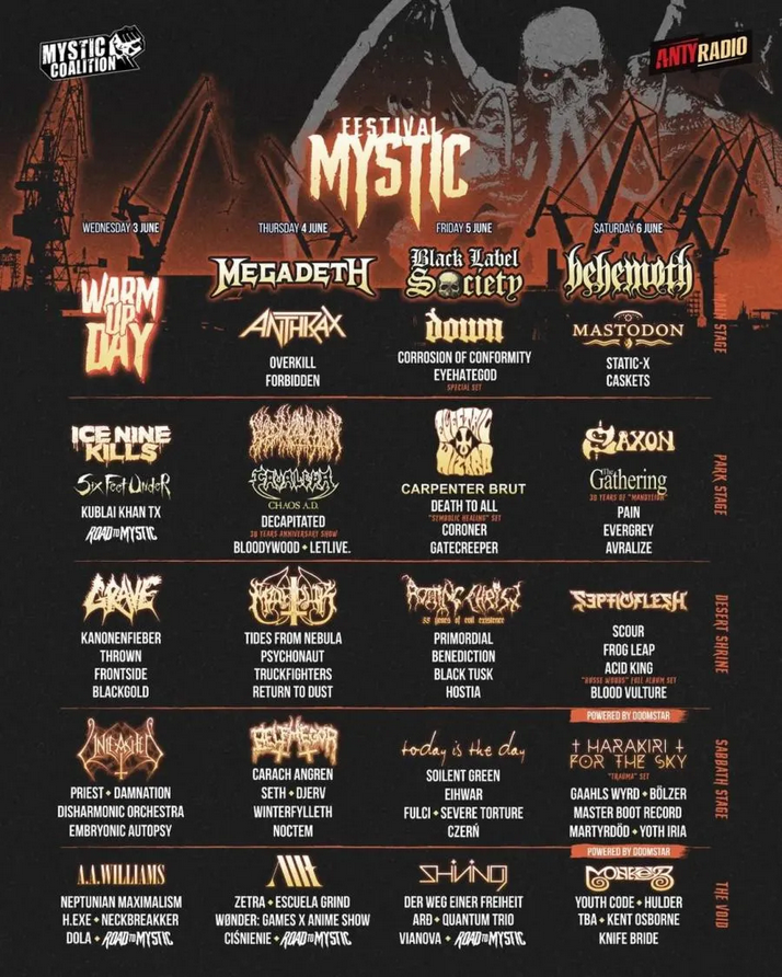 Mystic Festival - line up