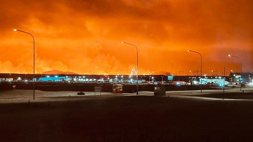 Islandia, wybuch wulkanu. Zdjęcia erupcji wulkanicznej na półwyspie Reykjanes
