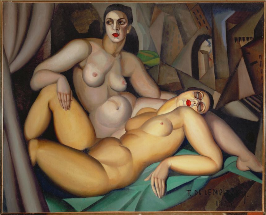 Dwie przyjaciółki -Tamara Łempicka