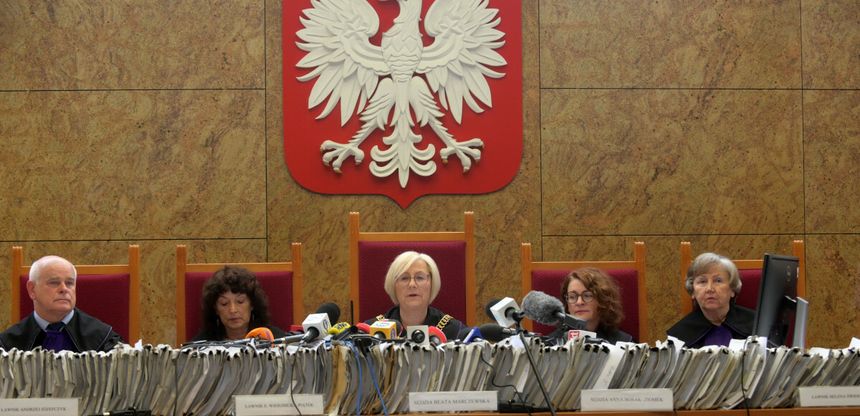 Podczas ogłaszania wyroku ws. Roberta J.