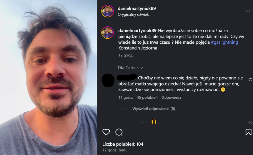 Daniel Martyniuk o odwyku