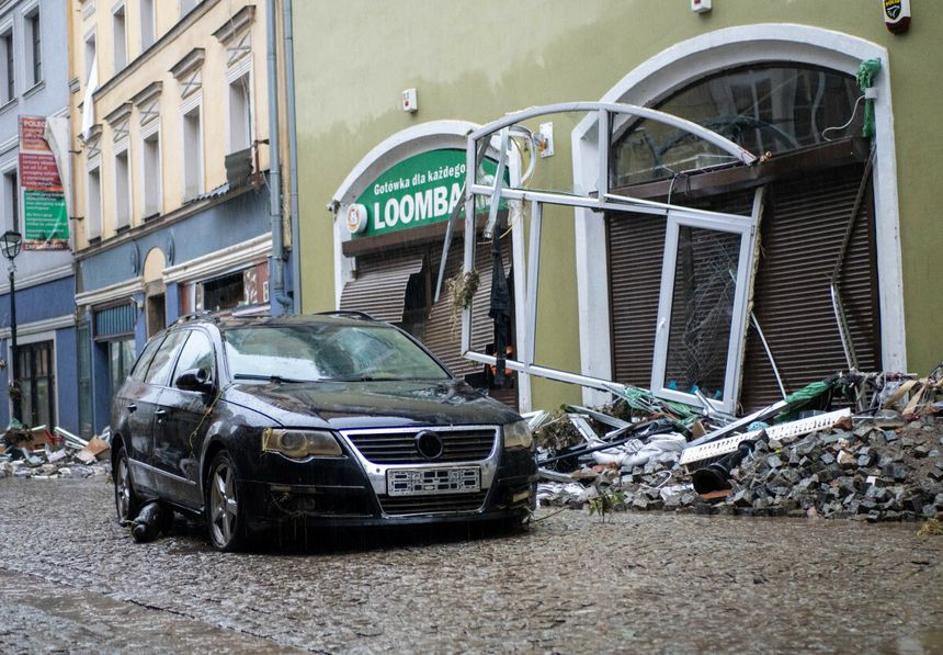 Kłodzko po powodzi