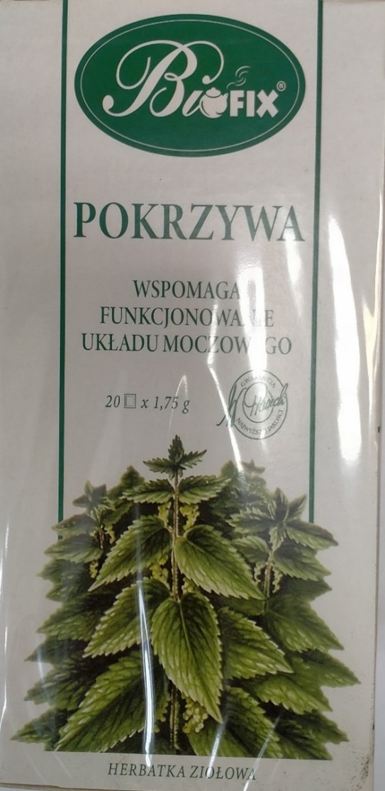 Herbatka ziołowa pokrzywa, ekspresowa BI-FIX