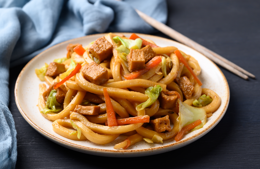 azjatycki makaron udon